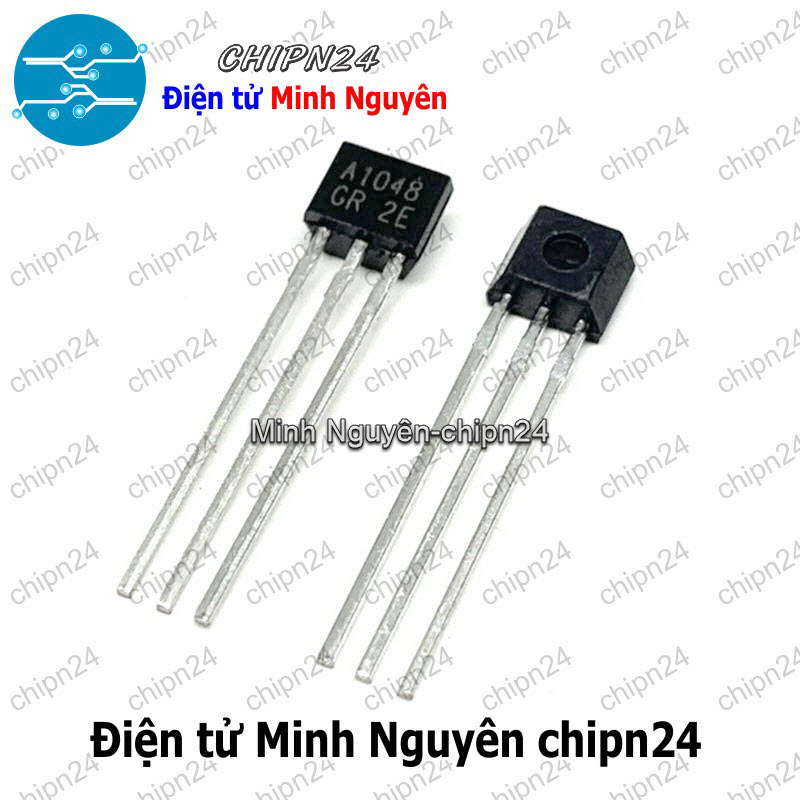 [3 con] (KT1) Transistor A1048 TO-92S PNP 150mA 50V (80MHz 200mW 2SA1048 1048) - HH006134