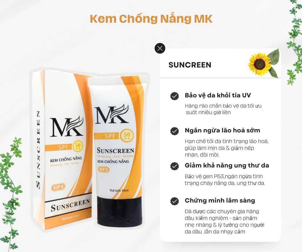 Kem Chống Nắng Luxury Cydo 60ml