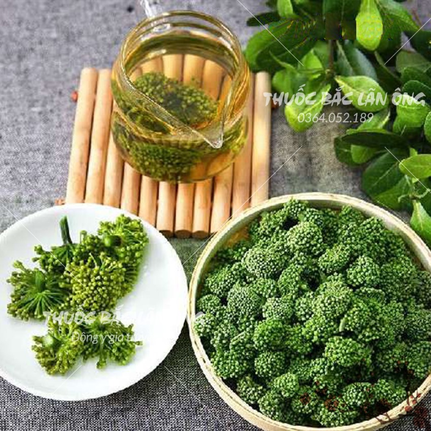 Nụ hoa tam thất bao tử 1kg (Nụ xanh đẹp, an thần, ngủ ngon)