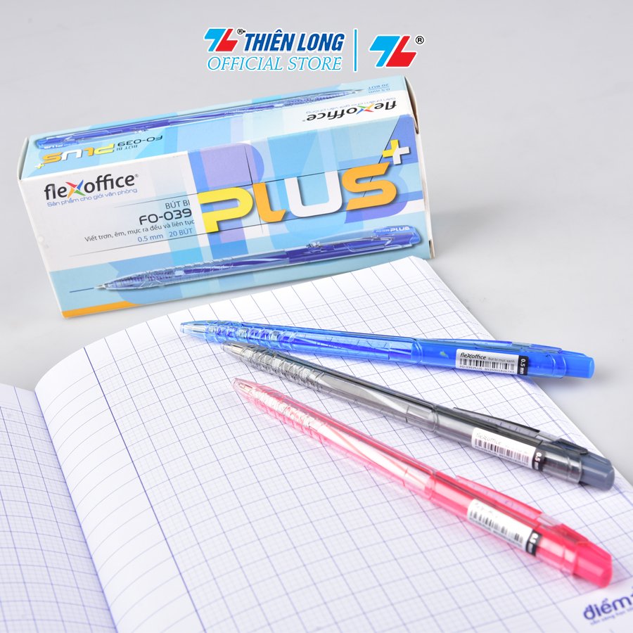 Bút bi thiên long fo-039 plus/vn