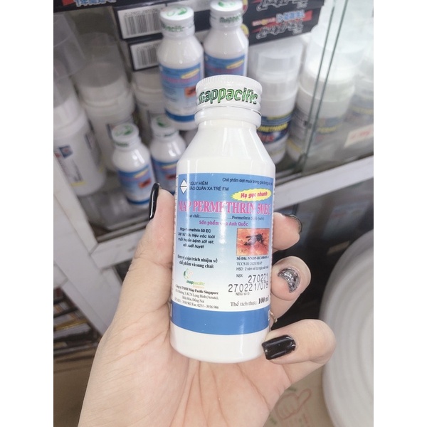 [ Thuốc diệt muỗi MAP PERMETHRIN 50EC - 100ml ]