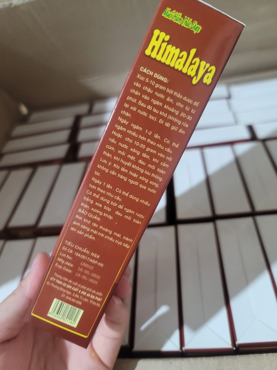 Muối Hầm thảo dược himalaya