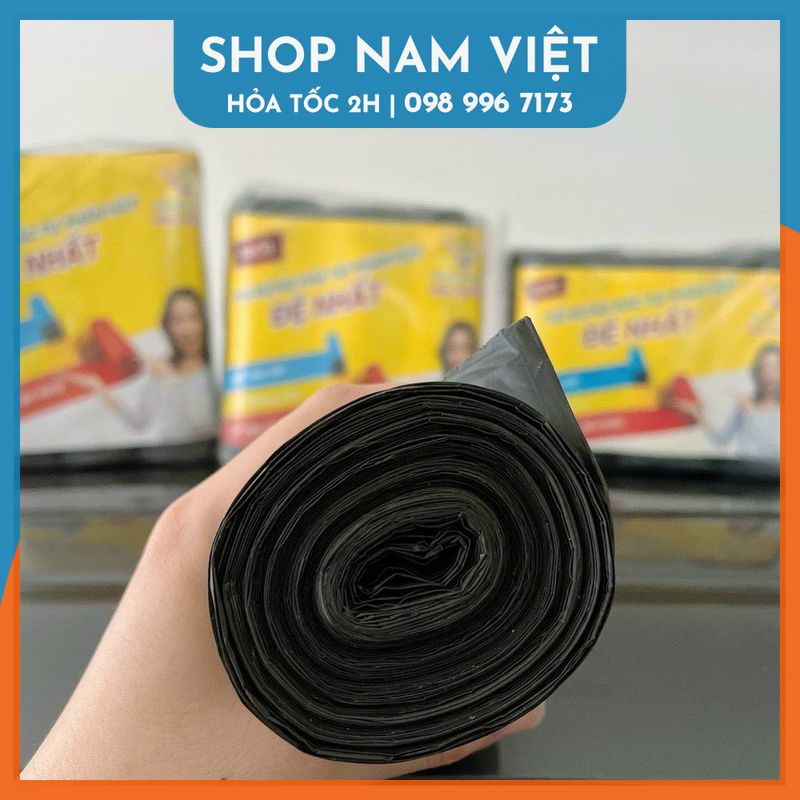 Túi 3 Cuộn Rác Tự Phân Hủy Đệ Nhất (Lốc 1 Kg)