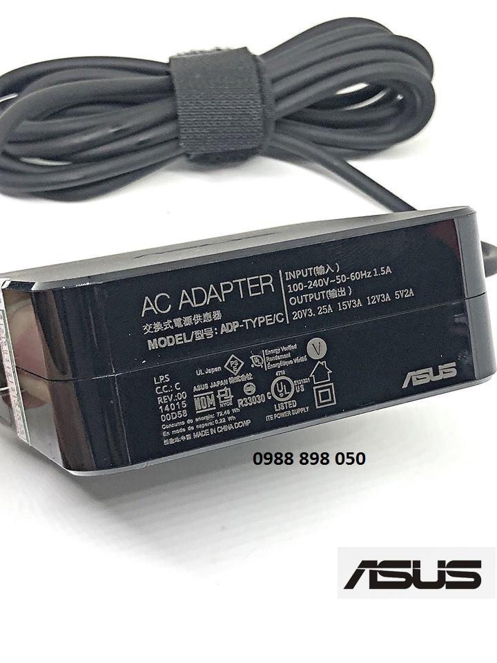 SẠC ASUS 20V 3.25A 65W CHÂN TYPE-C LOẠI TỐT