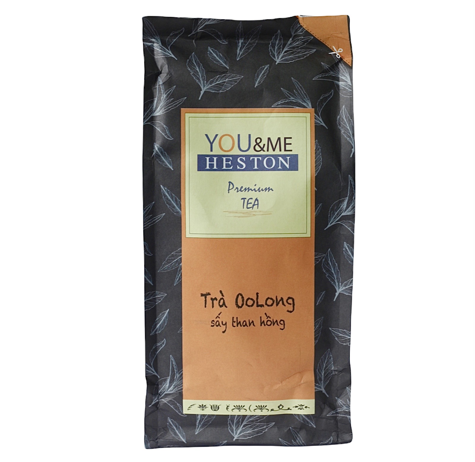 Trà ô long sấy than hồng Heston (trà oolong sấy)