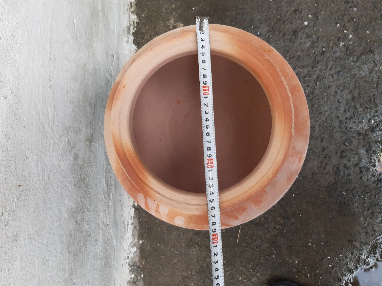 Nồi đất nướng gà loại lớn  bụng 32 cm