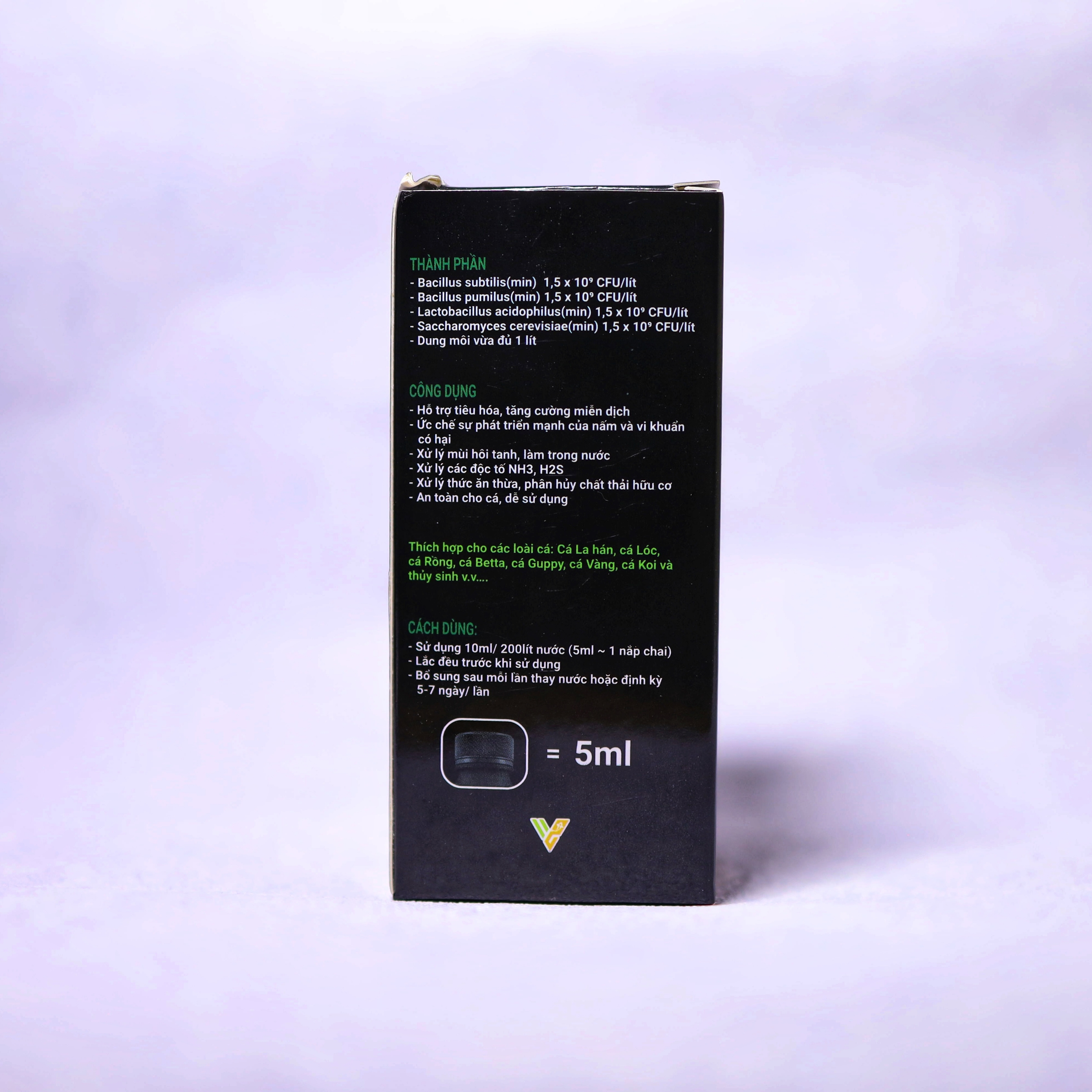 Men vi sinh VS BIO probiotic ( dạng nước ) , men vi sinh cho cá cảnh