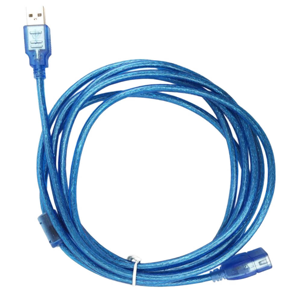 Cable USB nối dài xanh 5m chống nhiễu - loại tốt
