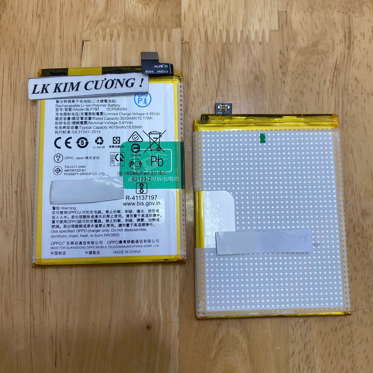 Pin BLP791 dành cho oppo reno 4