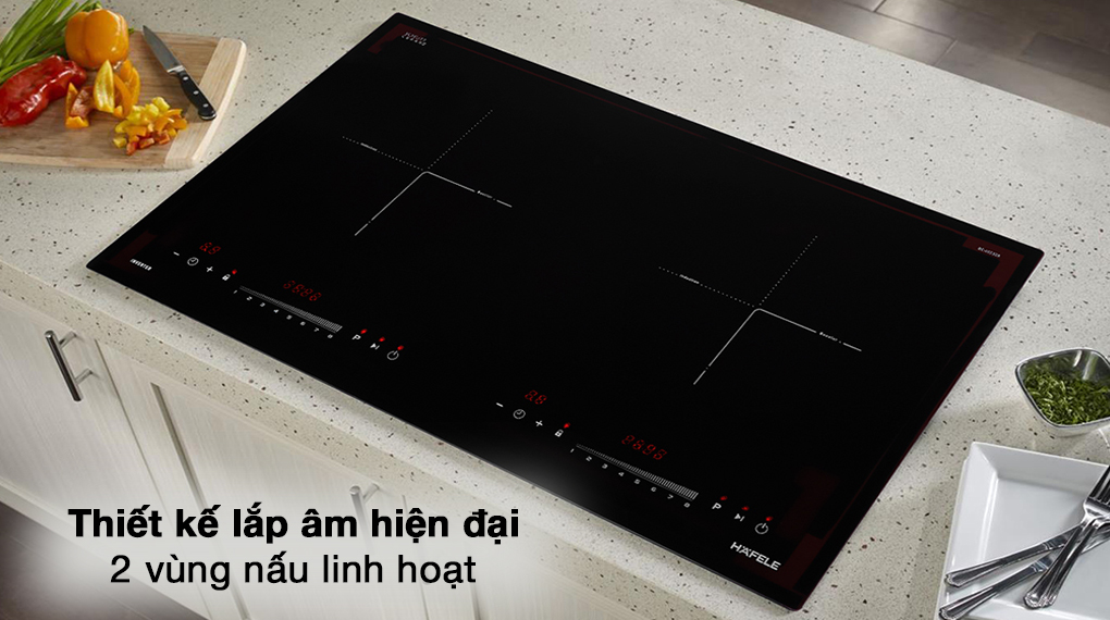 [Miễn Phí Lắp Đặt] Bếp từ âm 2 vùng nấu Hafele HC-I2732A (536.61.726)| BH chính hãng 36 tháng