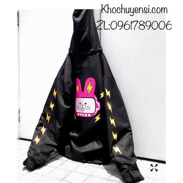 🌪🔥ÁO KHOÁC DÙ RABBIT JACKET