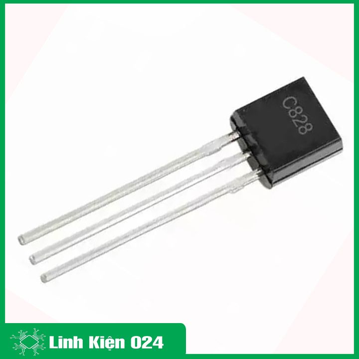 Bộ 10 Transistor C828 TO-92 NPN điện áp 25V 0.1A