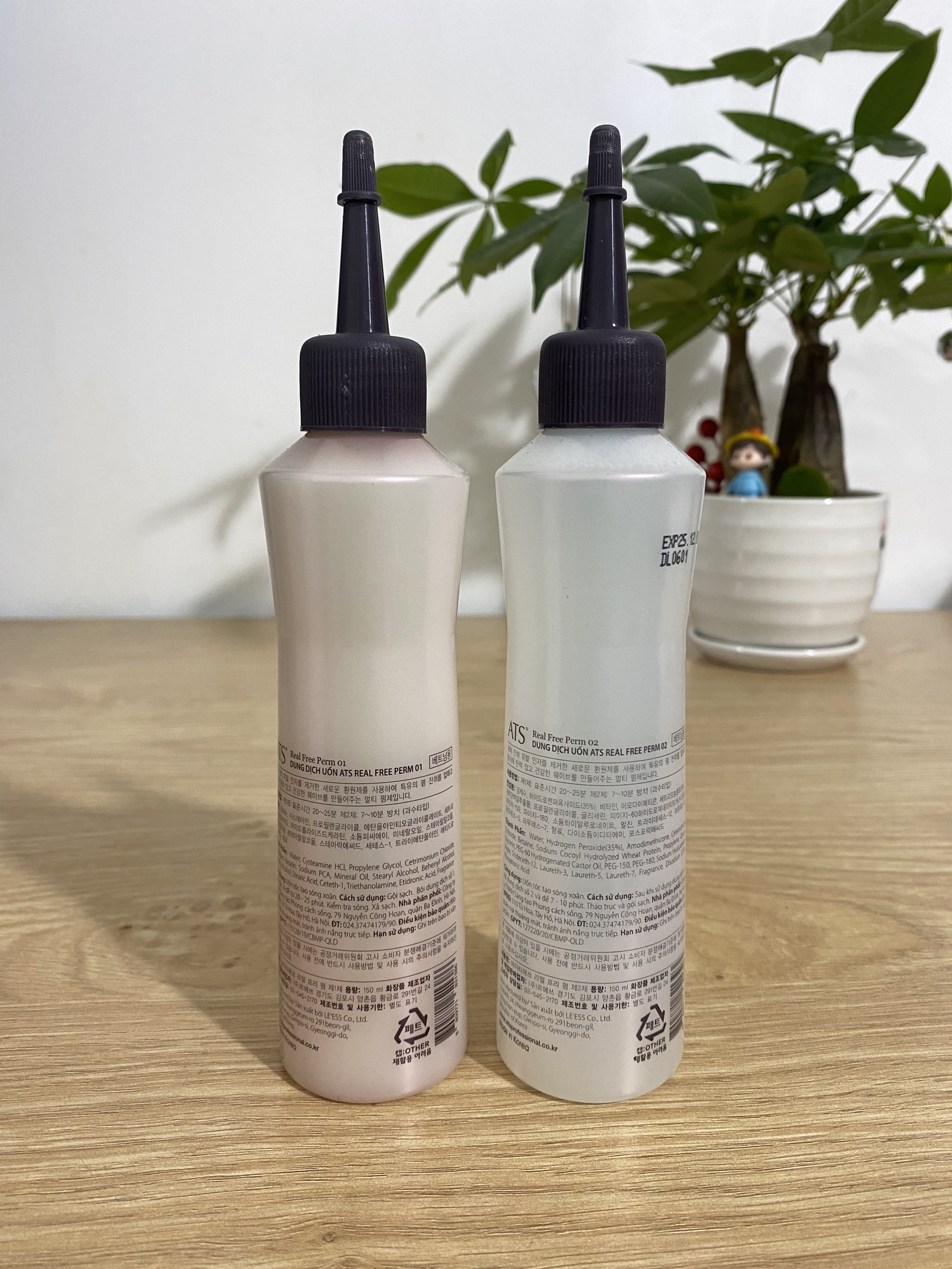 [HCM]Dung Dịch Uốn Nguội Ats Real Free Perm 150Ml