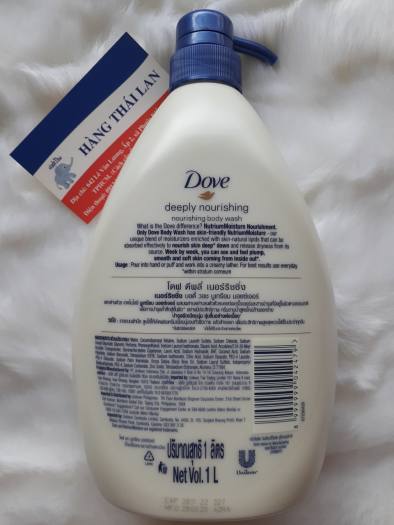 Sữa tắm Dove Thái Lan Chính Hãng [ Chai 1000 ml]