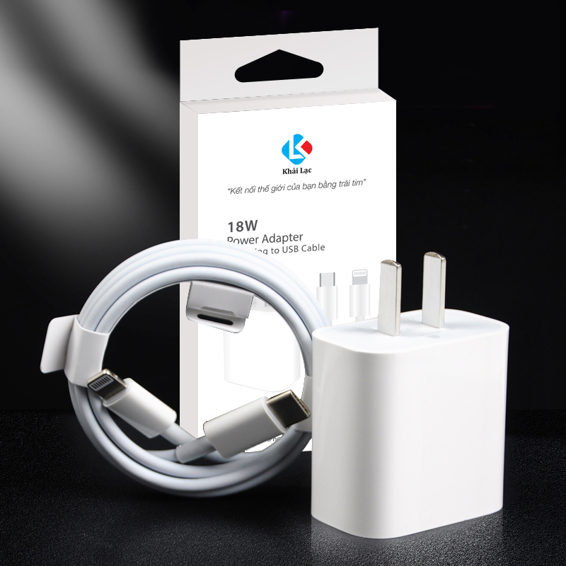 Bộ sạc cho ip 8/8p/x/xs/xs max/11/12/11pro/11pro max/ip12, bộ sạc 18w-20w gồm dây và cốc sạc