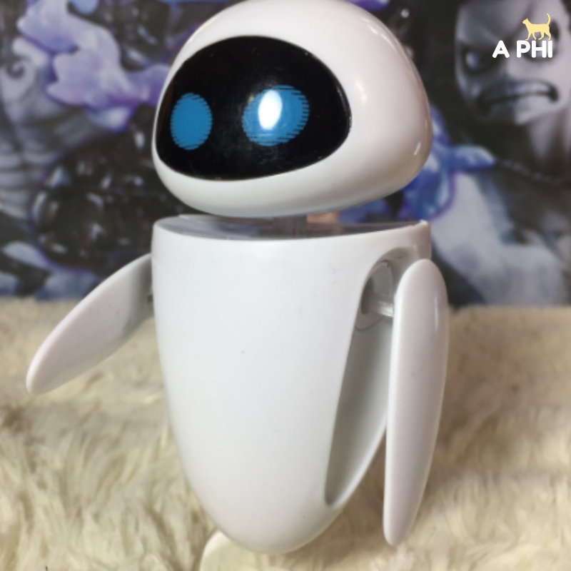Mô hình nhân vật Wall-E, EVE phim Robot biết yêu cao 7cm
