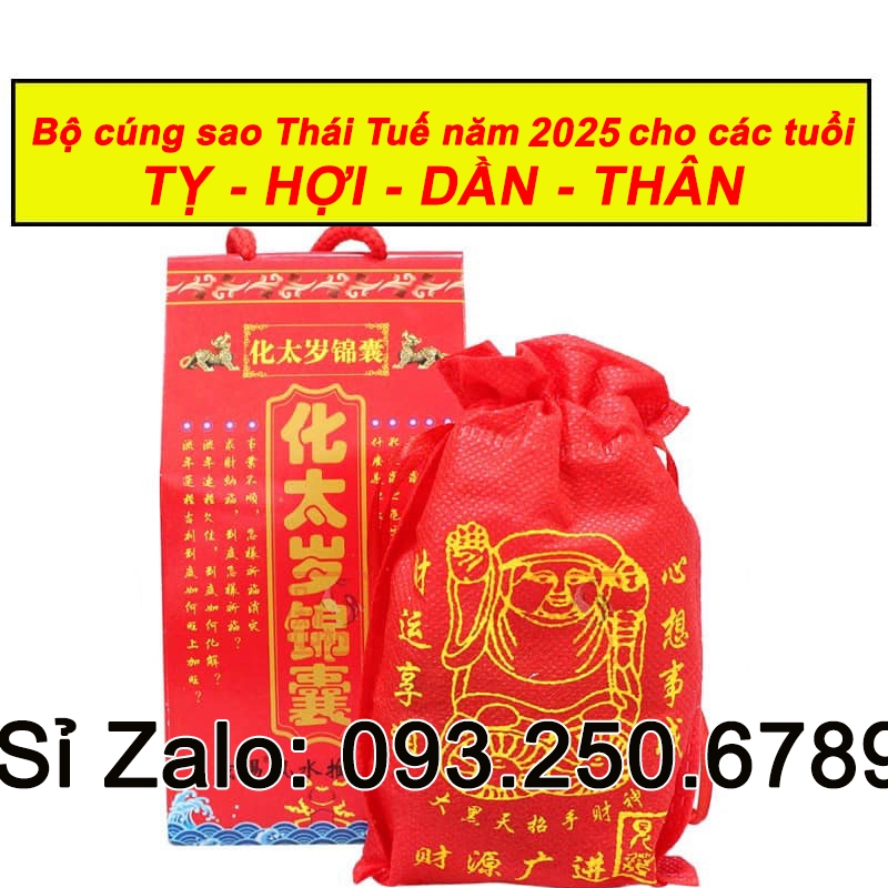 [HÓT 2025] BỘ CÚNG THÁI TUẾ 2025 (có kèm hướng dẫn)