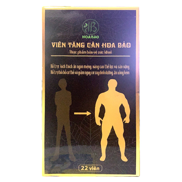 [Chính Hãng] Viên tăng cân Hoa Bảo( Hộp Mới 22 Viên) - Minh Khang Pharma 1