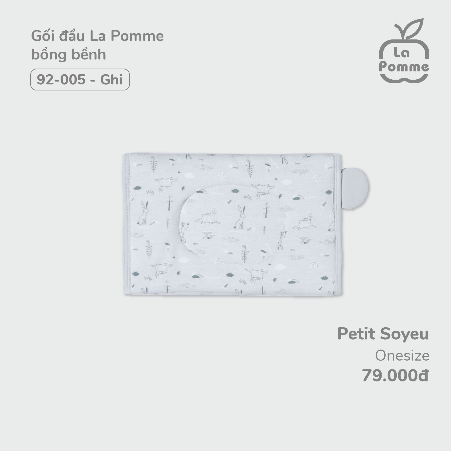 Gối sơ sinh La pomme