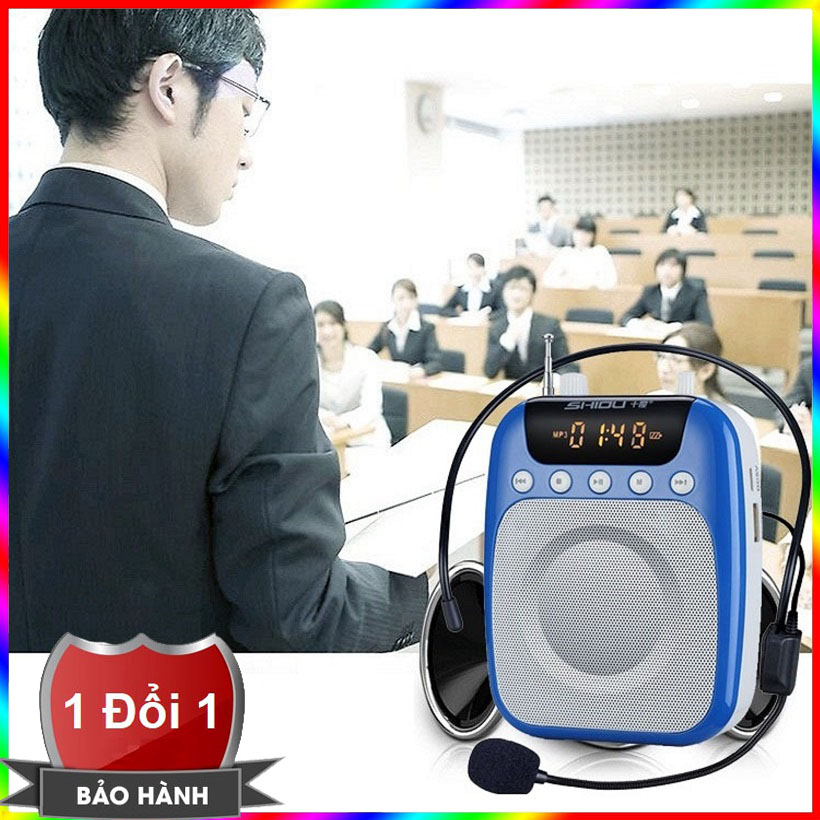 Máy trợ giảng có dây shidu sd-s358 - hỗ trợ ghi âm bài giảng chất lượng cao