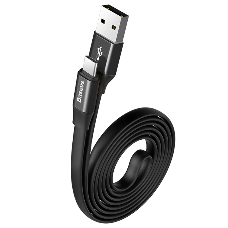 Cáp sạc nhanh Baseus CATMBJ nimble type-c portable cable 23cm dung cho S8 plus, S23ultra