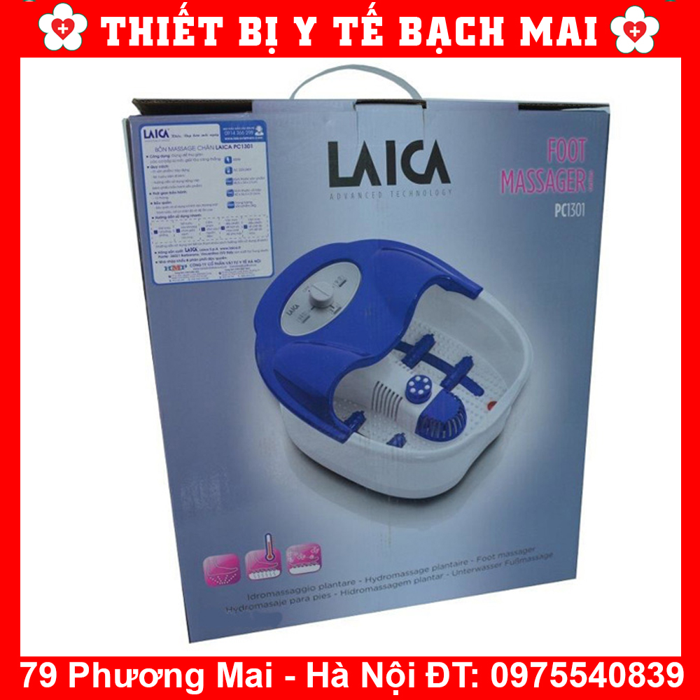 Bồn Ngâm Chân Massage LAICA PC1301