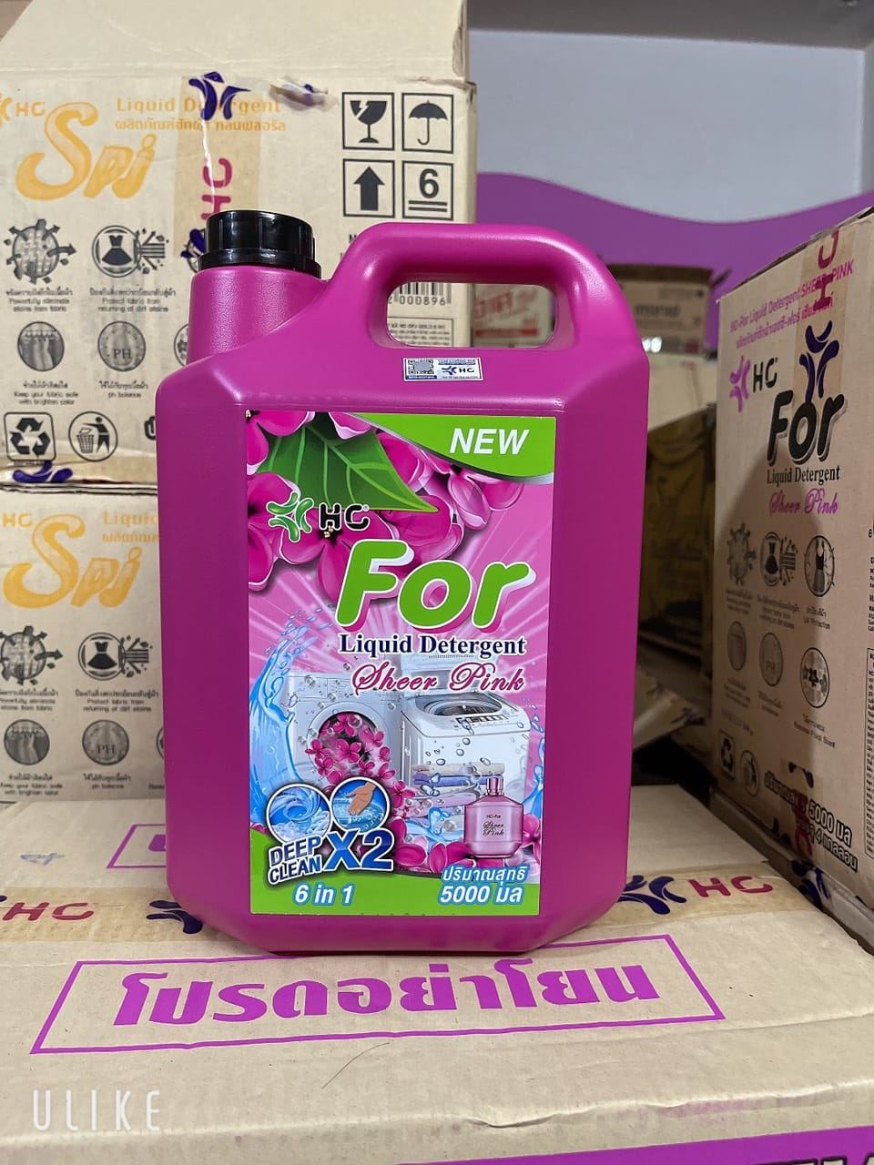 NƯỚC GIẶT HC FOR GOLD 5L ( 6 IN 1 )