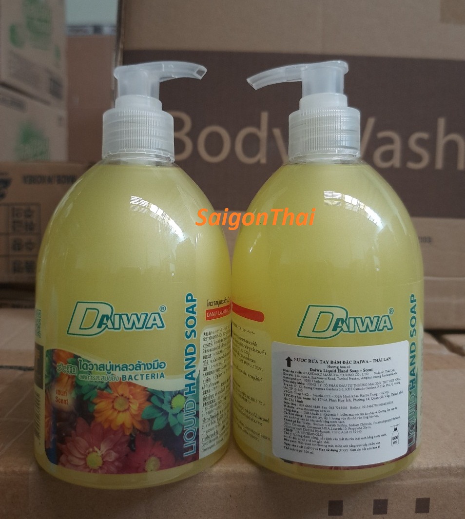 [HCM]Nước rửa tay đậm đặc DAIWA chai 500ml (Thái Lan)