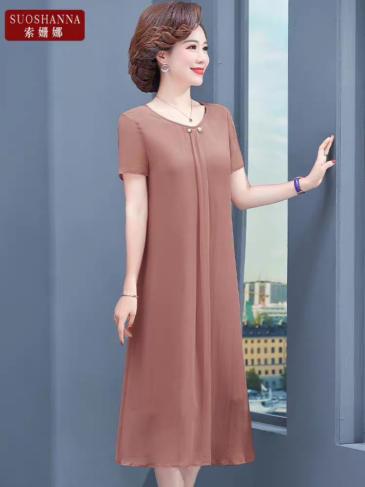 Đầm suông cao cấp hai lớp sang trọng bt209-0920