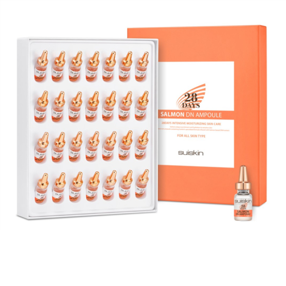 Serum trắng da chống lão hóa Suiskin Salmon DN Ampoule Hàn Quốc