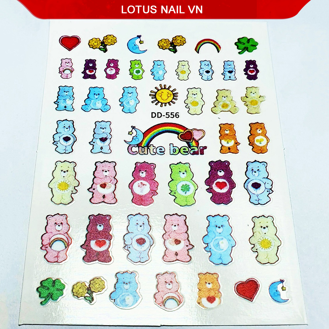 Sticker nail, hình dán móng 3D
