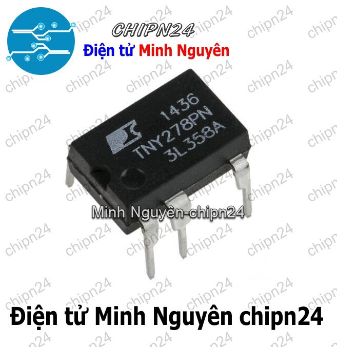 [1 con] (DIP) IC TNY278PN DIP-7 (28W 700V) (TNY278) (IC Nguồn AC-DC Converter) - HH002521