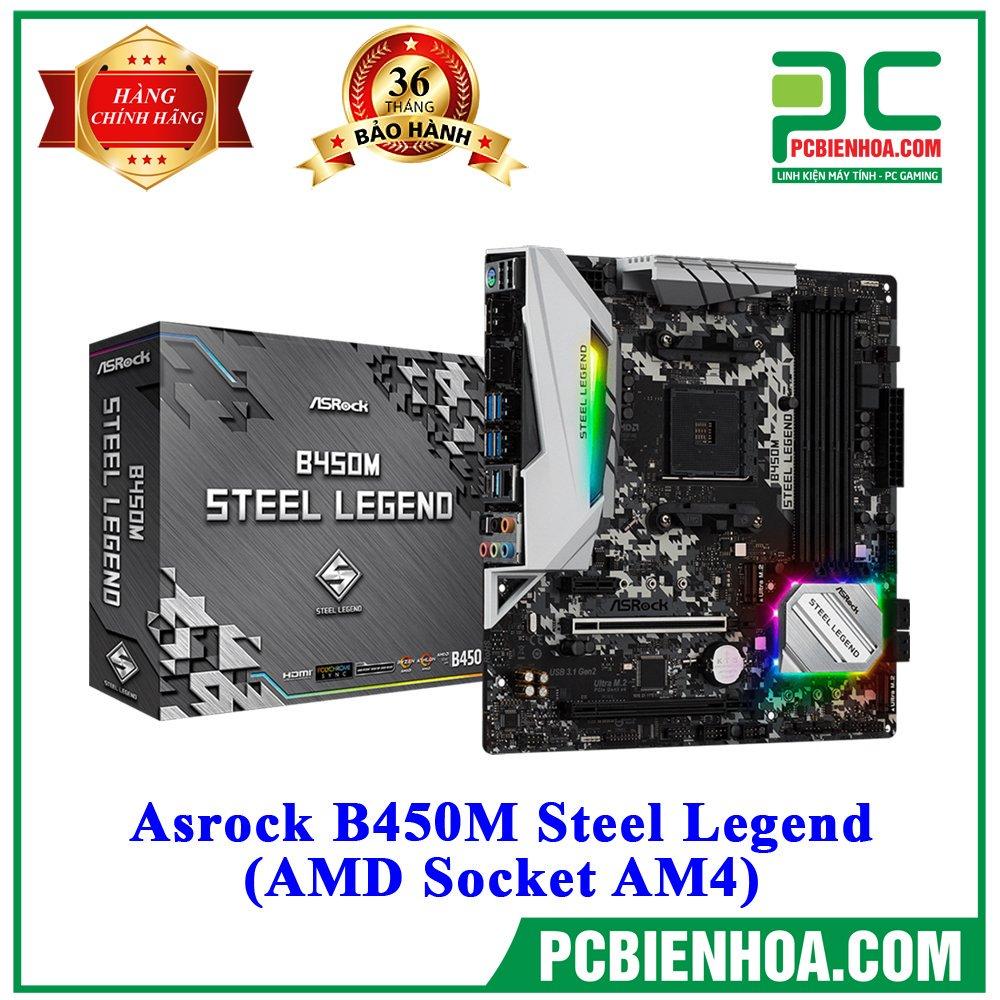 asrock b450m steel legend rgb control