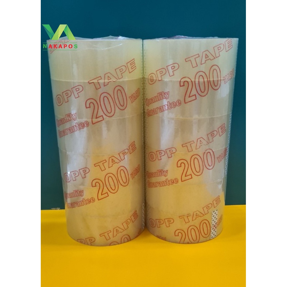 BĂNG KEO TRONG 200 YARD SIÊU DÍNH, SIÊU NHIỀU