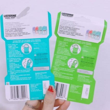 Xịt thơm miệng Listerine Pocketmist (7.7ml) - USA