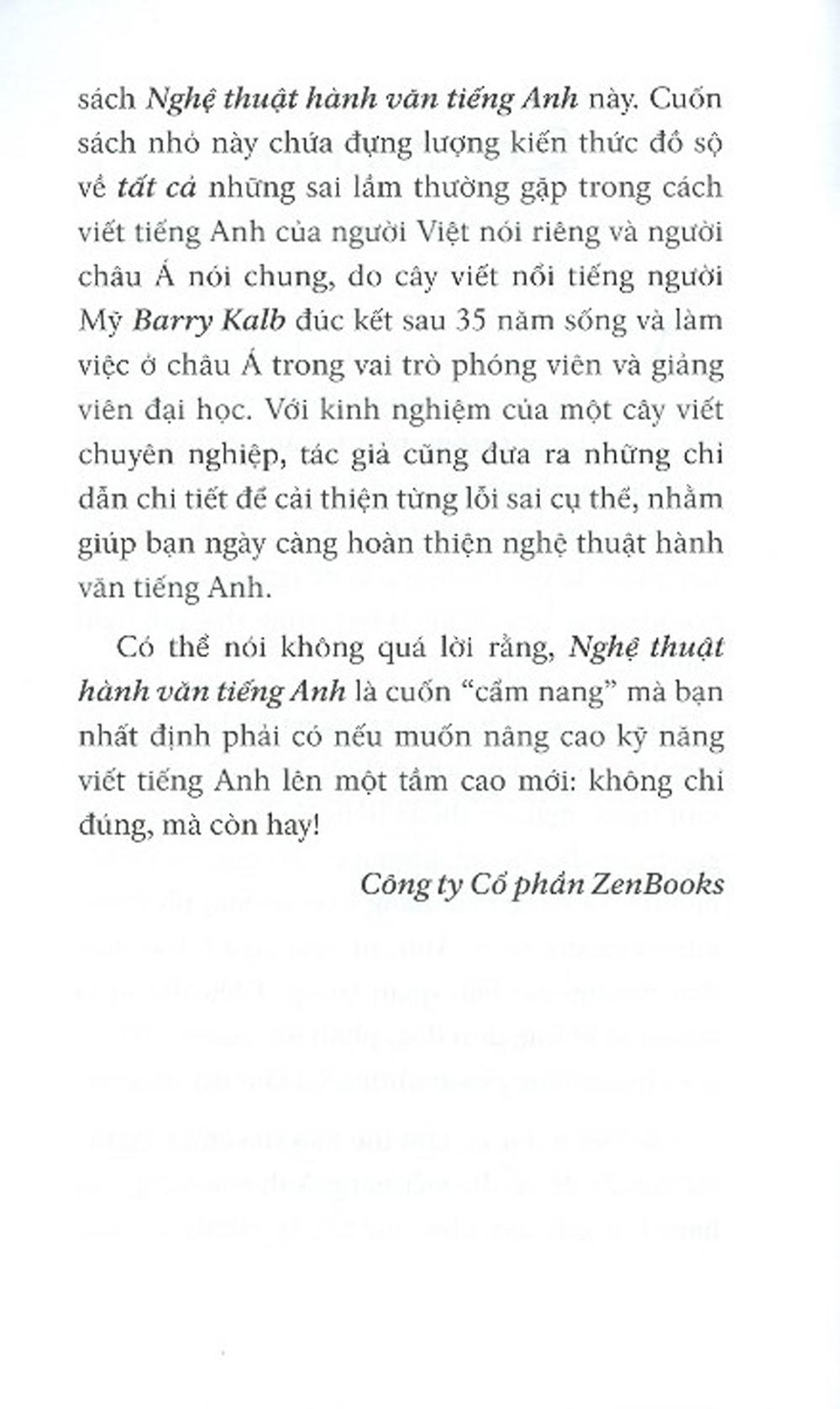 You Can Write Better English - Nghệ Thuật Hành Văn Tiếng Anh