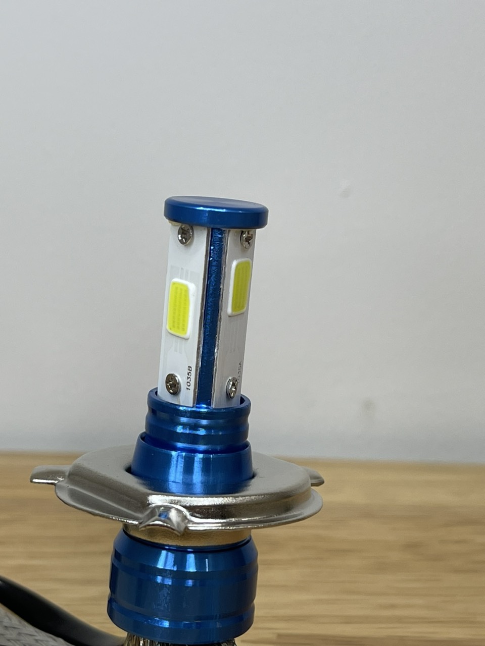 Đèn Pha Led 3 tim siêu sáng loại xịn dùng được điện máy và điện bình