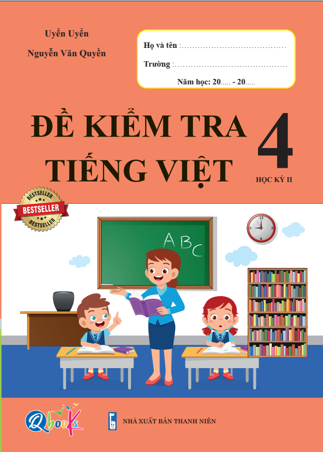 Sách - Combo Đề Kiểm Tra Toán và Tiếng Việt 4 - Học Kì 2 (2 cuốn)