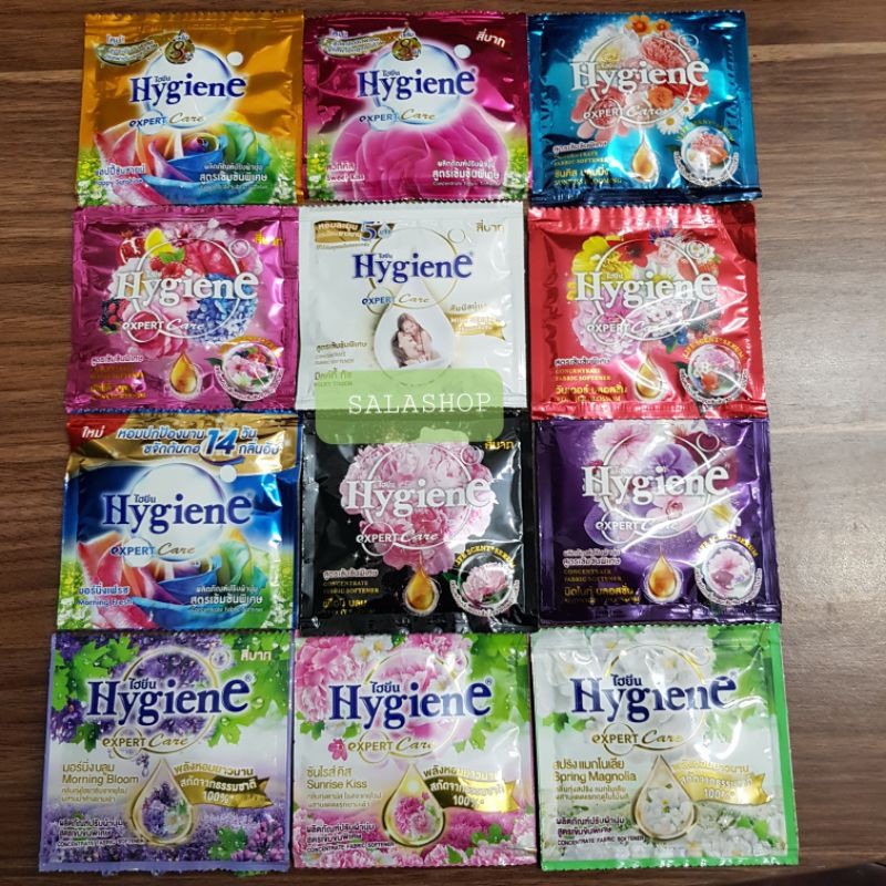 [HCM]Combo 10 Dây Nước Xả Vải Hygiene Thái Lan (Trộn Màu)