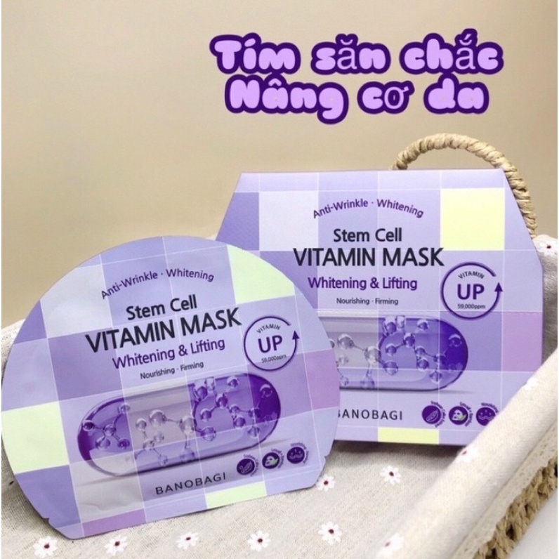 Mặt nạ Vitamin Banobagi Hàn Quốc DƯỡng Da