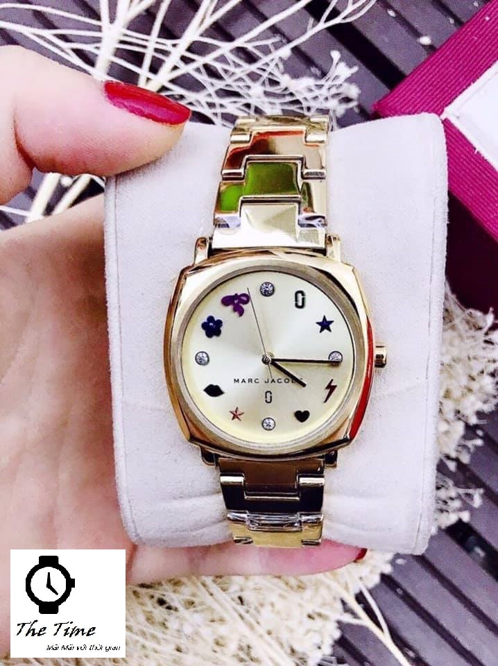 Đồng hồ nữ MARC JACOBS #MJ35 case 34mm.5ATM