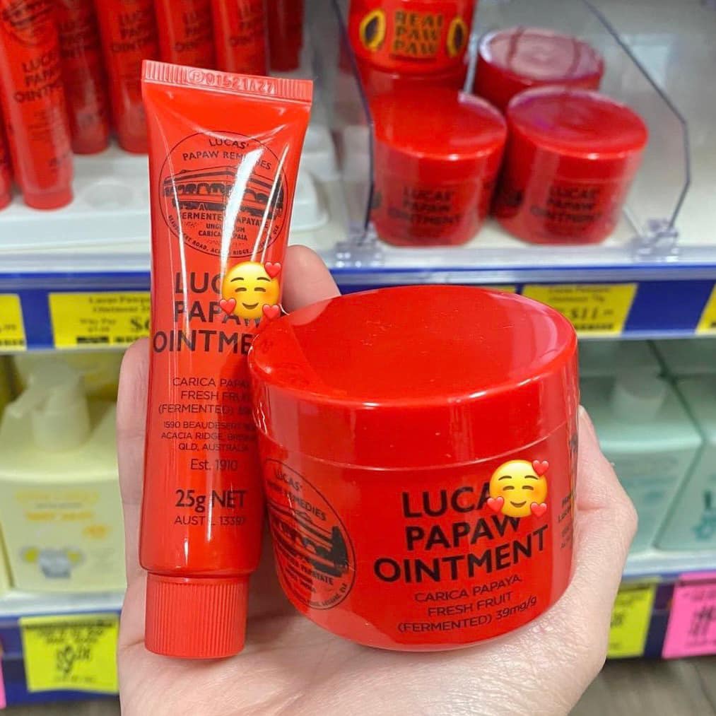 Kem dưỡng môi đa năng Lucas Papaw Ointment Úc