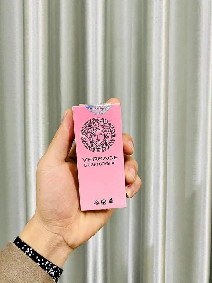 Nước hoa mini Pháp H.parfum VERSACE BRIGHTCRYSTAL Nữ dạng xịt 25ml