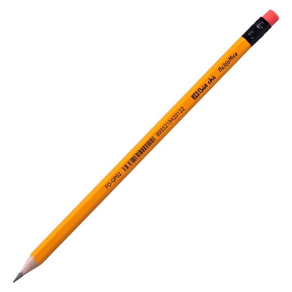 Combo 5 Bút chì gỗ 2B Flexoffice FO-GP02