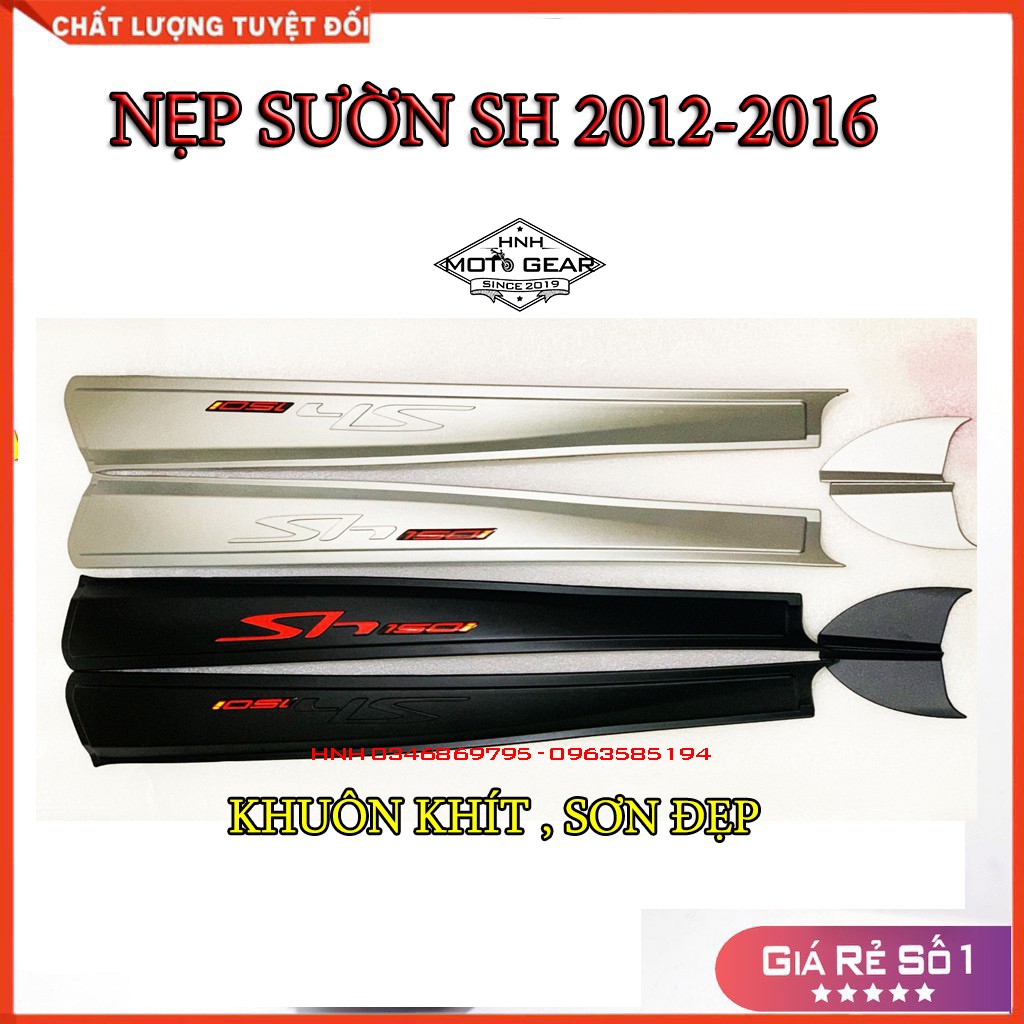 Nẹp Sườn SH 2012 - 2016 Moto Art - 1 Đôi