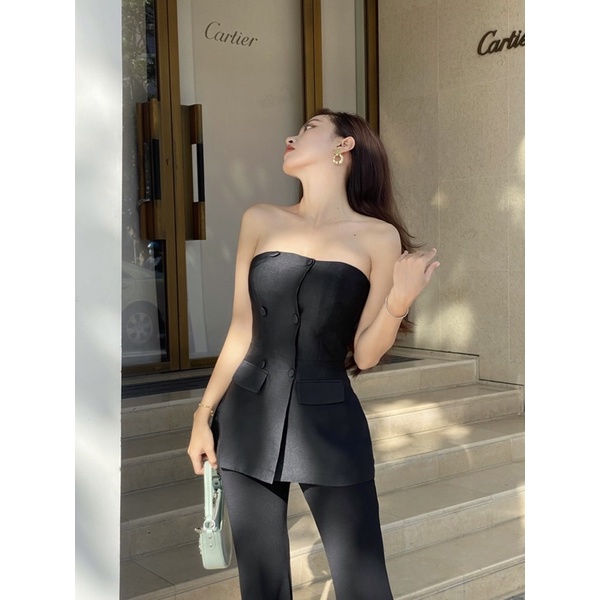 Lady Suit Top - Áo cúp ngang form Suit CEEME