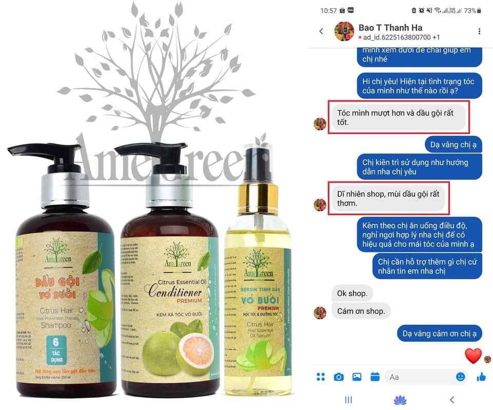 [HCM]Combo 2 Dầu Gội Tinh Dầu Vỏ Bưởi CAO CẤP Premium (600ml)