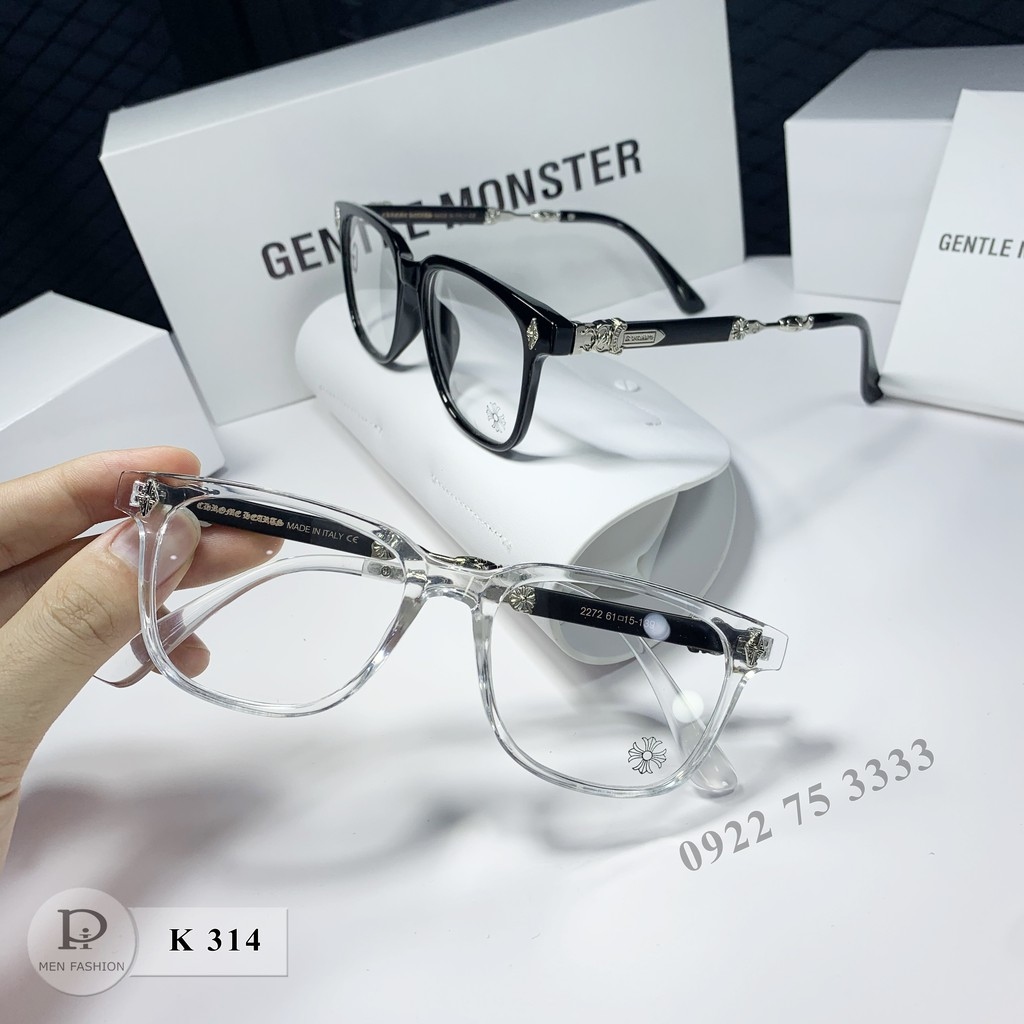 Kính Mắt Nam Nữ - Gọng Kính Lắp Mắt Cận - CM - 2020 - K314 - 2 màu - shopthoitrang