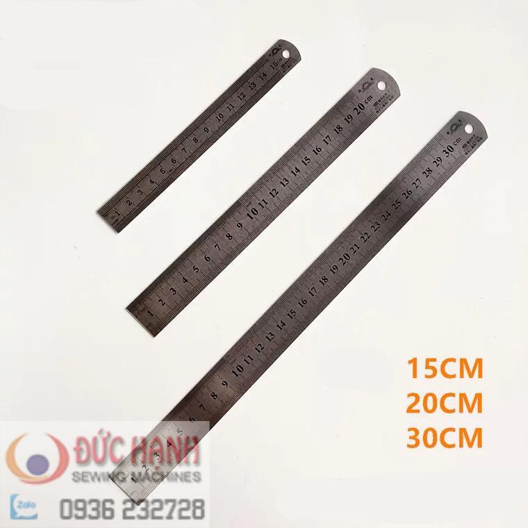 THƯỚC SẮT - 15 CM - 20 CM -30 CM