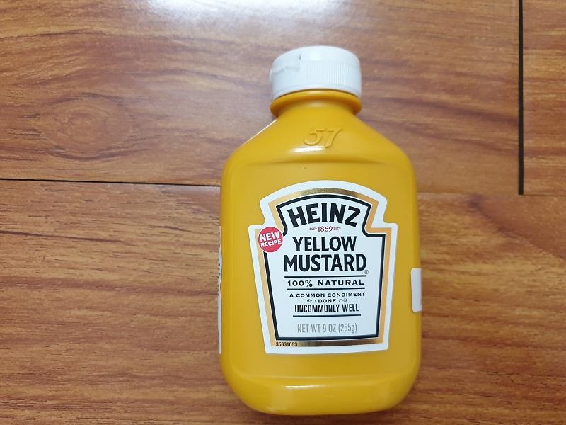 Mustard yellow Heinz 255g